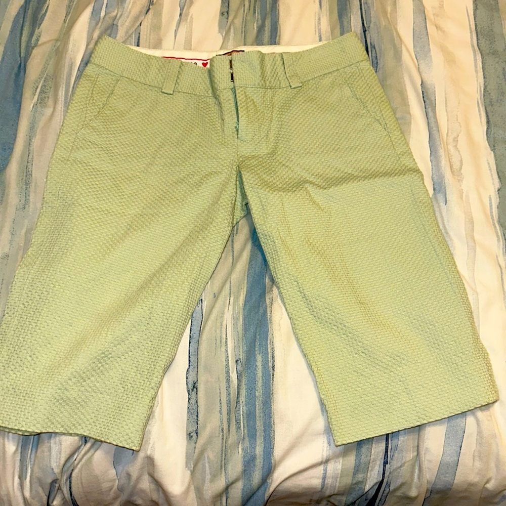 Juicy Couture Long Green Shorts